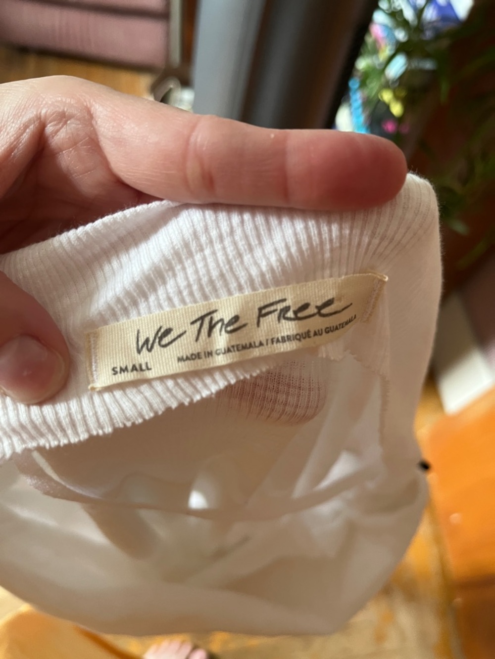 We The Free White Off-Shoulder Lightweight Tunic - Picture 2 of 4
